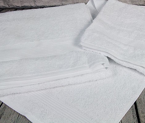 Махровое полотенце ГЛОБУС (БЕЛЫЙ) фото