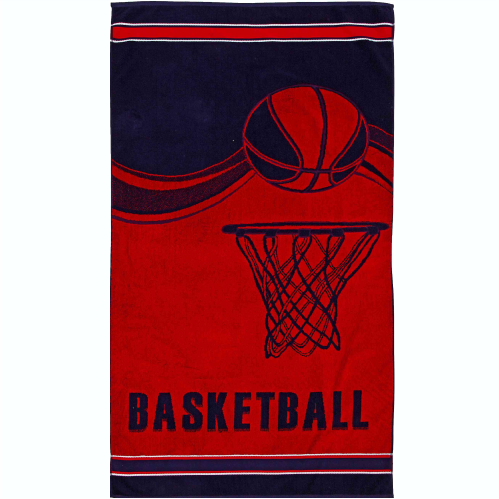 Махровое полотенце Баскетбол 3685 фото