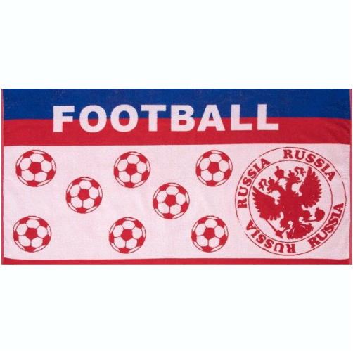 Махровое полотенце Футбол. Россия 5061 фото