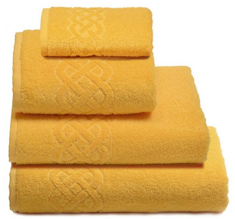 Махровое полотенце ПЛ Plait Желтый (110) фото