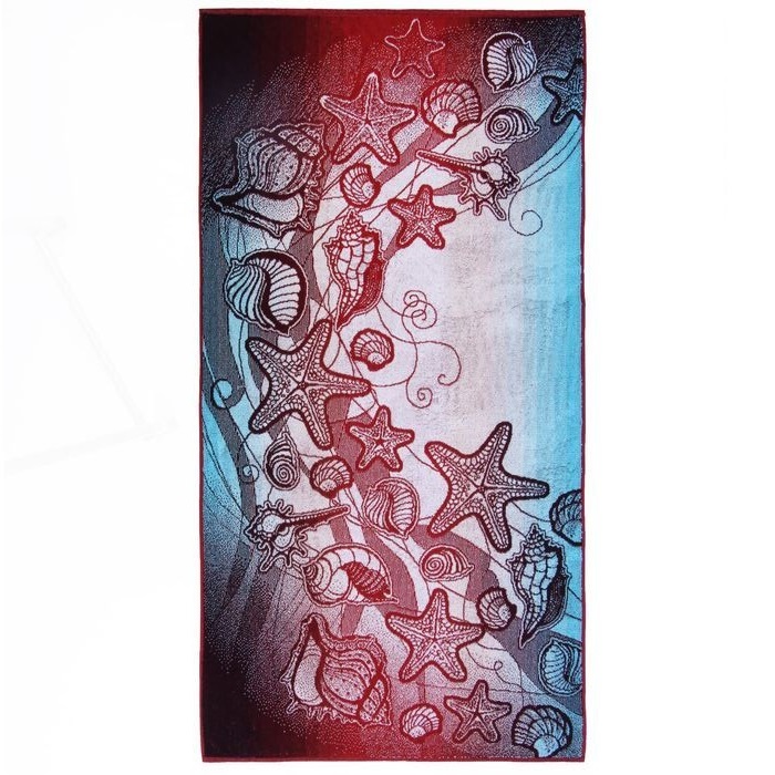 Махровое полотенце Морское вдохновение 4475 фото