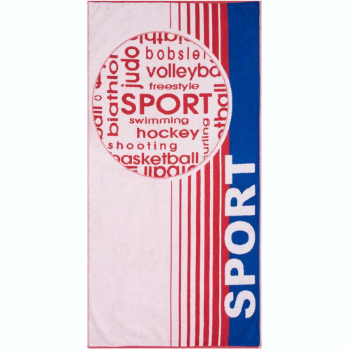 Махровое полотенце Спорт-круг 5120 фото