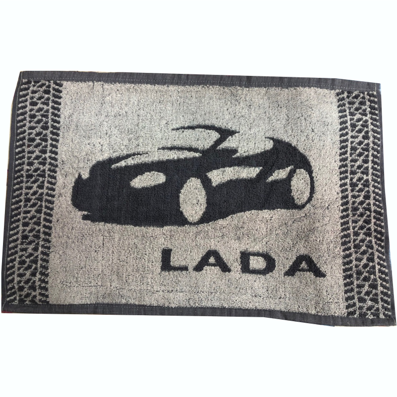 Махровое полотенце Марки машин Lada фото