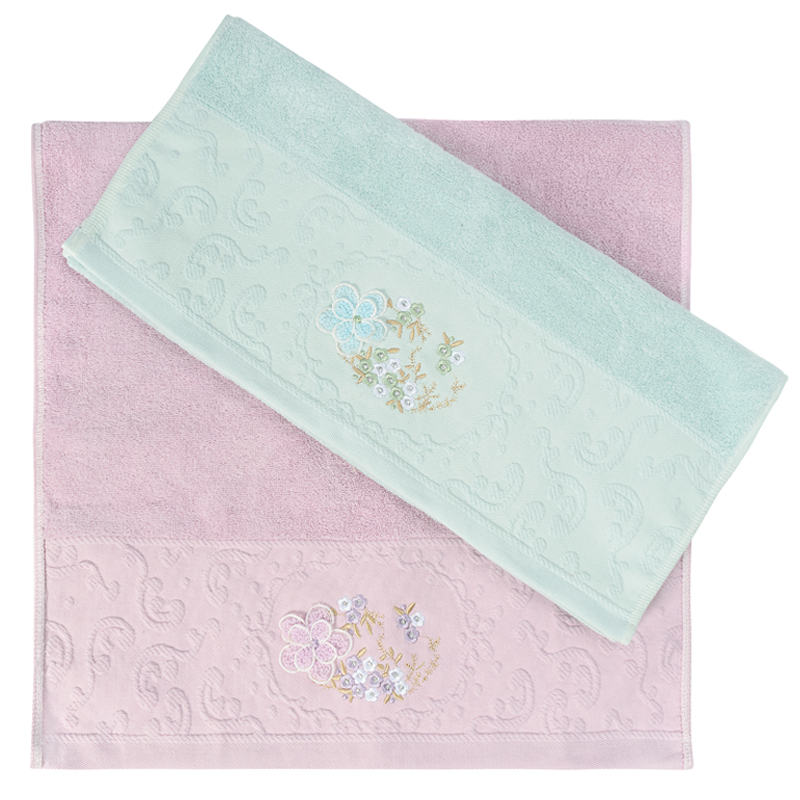 Махровое полотенце Цветик семицветик фото