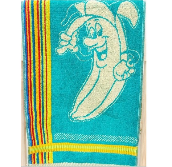 Махровое полотенце Забавный банан 3534 фото
